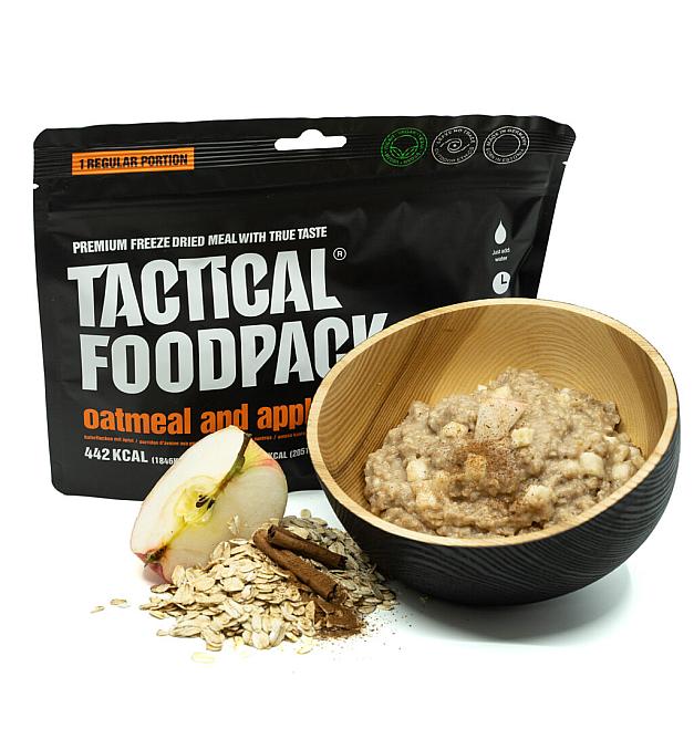 Dehidrirana hrana Tactical Foodpack Ovsene pahuljice i jabuke 90g