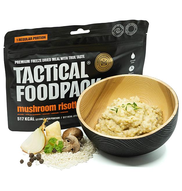 Comida deshidratada Tactical foodpack Risotto de setas 100g