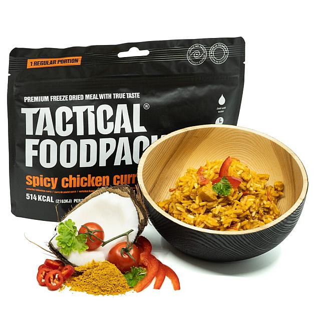 Dehidrirana hrana Tactical foodpack Curry sa ljutom piletinom 120g