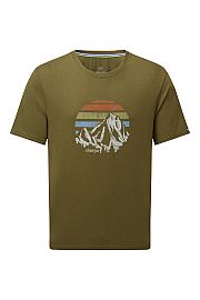 Moška kratka majica Sherpa Bali Retro Sunset