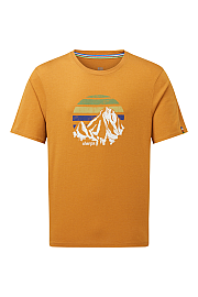 Muška Sherpa Bali Retro majica kratkih rukava s motivom zalaska sunca