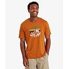 T-shirt a maniche corte Sherpa Bali Retro Sunset da uomo