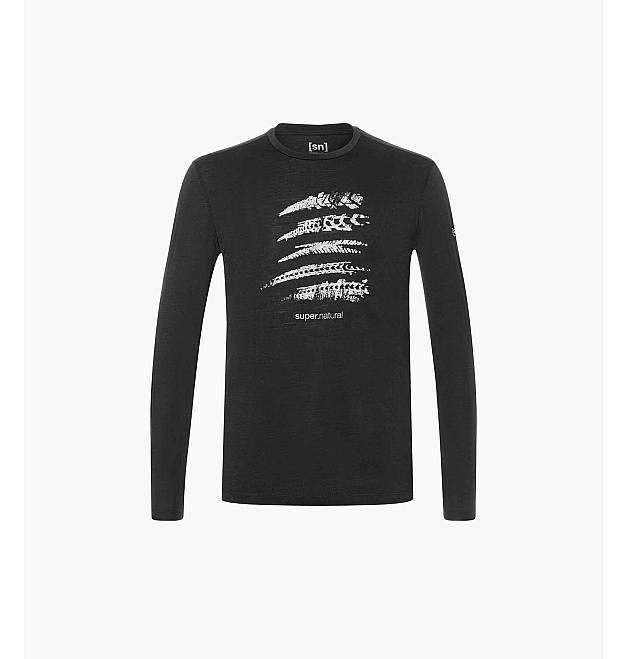 Camisa de manga larga de merino para hombre Super.natural Offroad