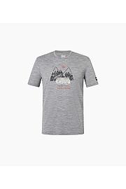 Men's merino short-sleeved shirt Super.natural Dolomites Campsite