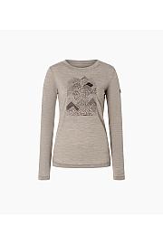 Maglia a maniche lunghe in lana merino da donna Super.natural Hilly