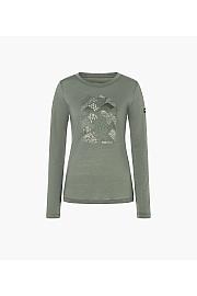 Maglia a maniche lunghe in lana merino da donna Super.natural Hilly