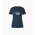 Damen Kurzarm-T-Shirt Super.natural Dolomites Campsite