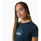 Damen Kurzarm-T-Shirt Super.natural Dolomites Campsite