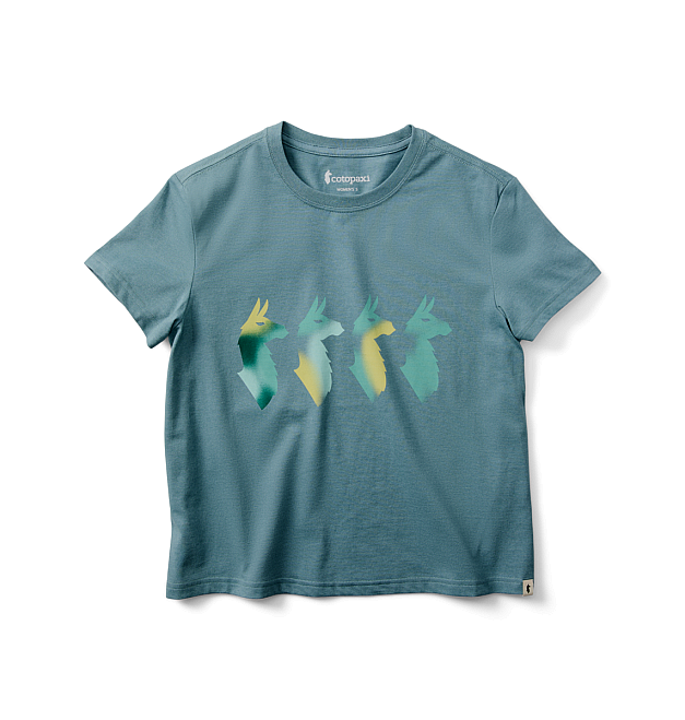 Camiseta de manga corta para mujer Cotopaxi Cuatro Bitmap