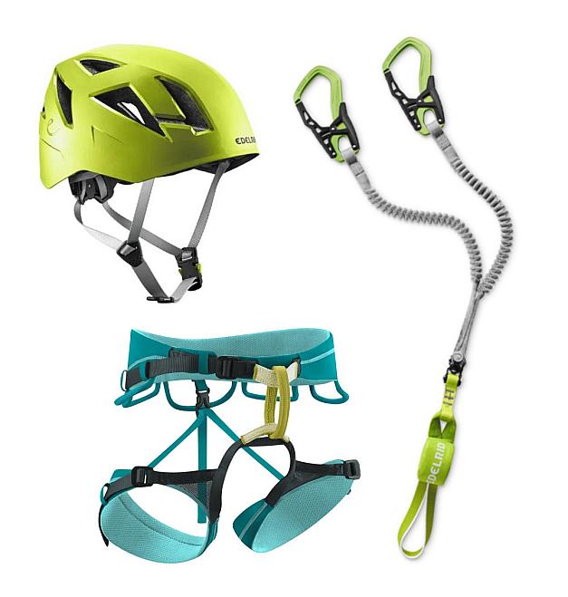 Set vía ferrata Edelrid Autana