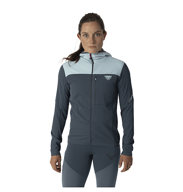 Felpa con cappuccio Dynafit TraverseThermal da donna
