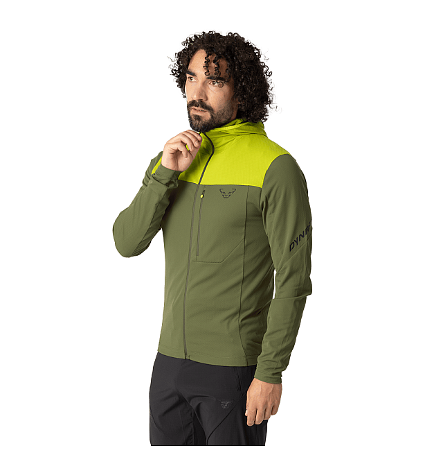 Felpa con cappuccio Dynafit TraverseThermal da uomo