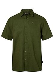 Camicia a maniche corte da uomo Pinewood Varnamo in canapa