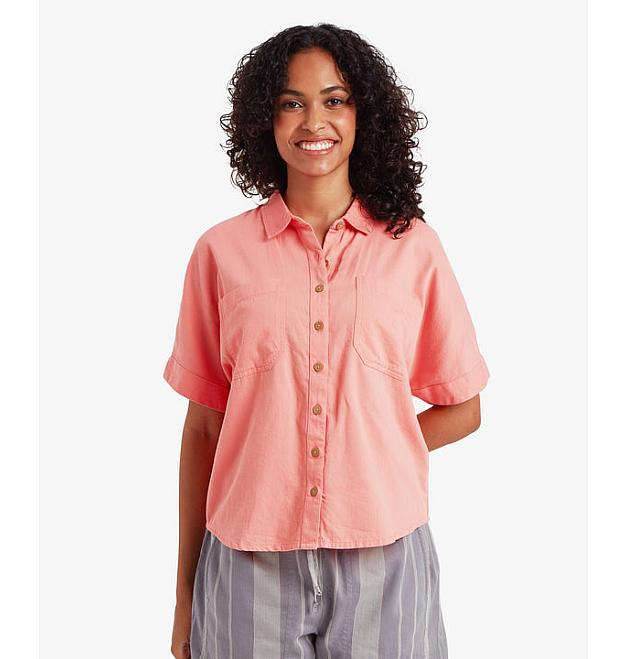 Camicia da donna a maniche corte Sherpa Palmo