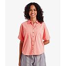 Camisa de manga corta Sherpa Palmo para mujer