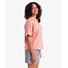 Camisa de manga corta Sherpa Palmo para mujer