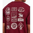 Herren Sherpa Jutnu Badge Active Kurzarm-T-Shirt