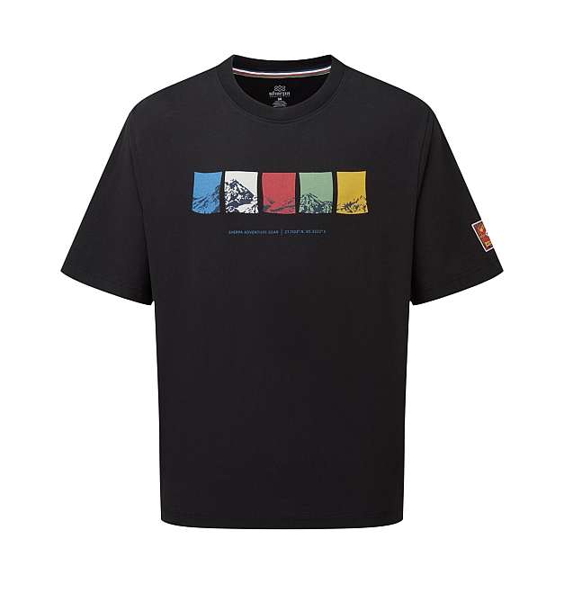 T-shirt a maniche corte da uomo Sherpa Tarcho Mountain
