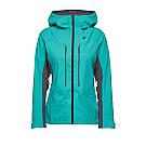 Ženska softshell Black Diamond Dawn Petrol Hybrid