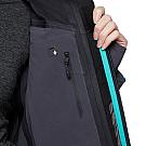 Ženska softshell jakna Black Diamond Dawn Petrol Hybrid