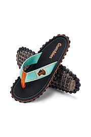 Chanclas Gumbies Tricolor negras para mujer