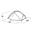 Šator Easy Camp Rago 3