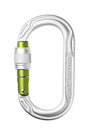 Ovalni karabiner s maticom Edelrid Oval Power 2500 vijak