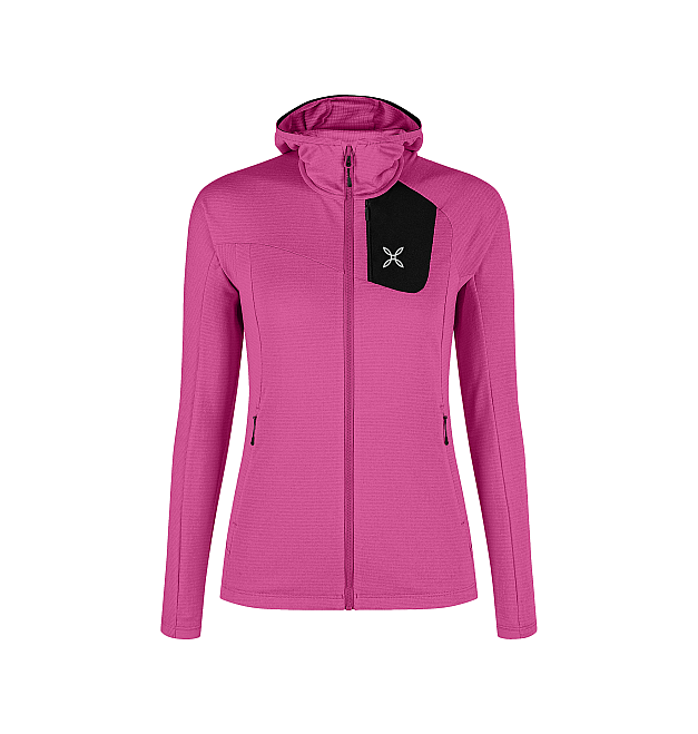 Chaqueta polar para mujer Montura Vertigo Power Grid