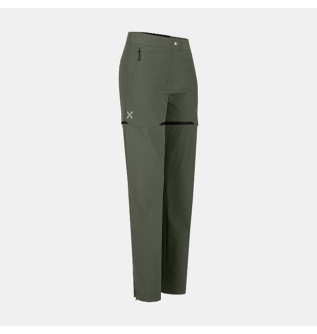 Pantalones de senderismo para mujer Montura con cremallera desmontable