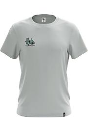 Herren Hybrant Moka Mountain Kurzarm-T-Shirt