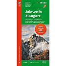Karta Jalovca i Mangarta 1:25000