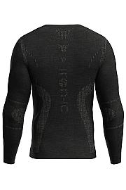 Maglietta a maniche lunghe in lana merino Iron-ic da uomo