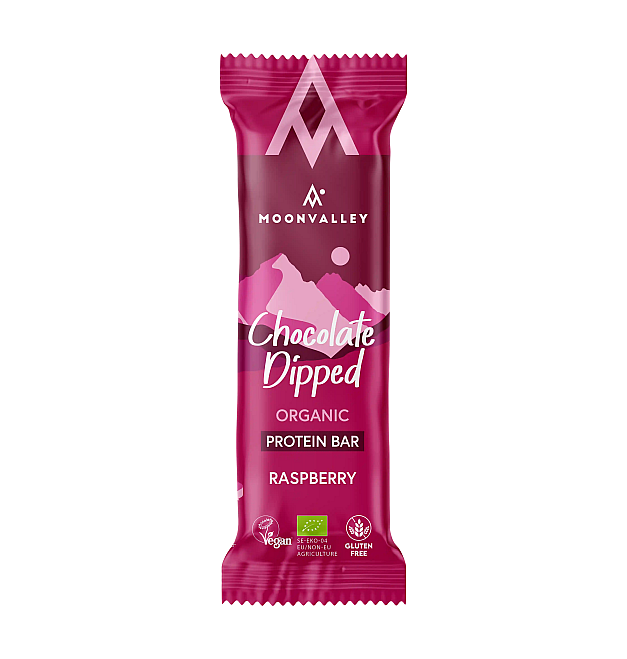Moonvalley Natural Energy Bar Cioccolato con Lampone