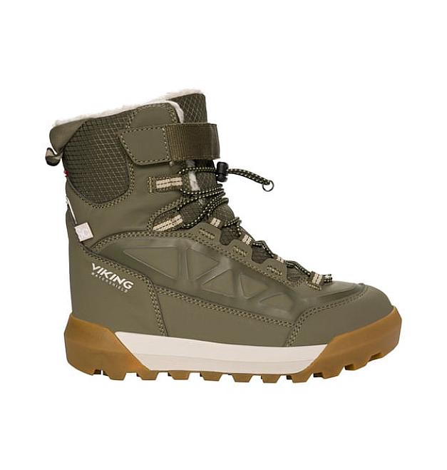 Stivali caldi per bambini VikingFootwear Constrictor Warm SC WP 1V SL