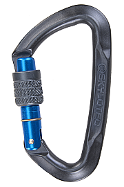 Skylotec Lime SG carabiner with nut