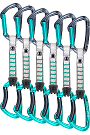 6x Karabinersystem Skylotec Lime 12cm NY