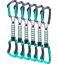 Sistem karabina sa 6 karabina Skylotec Lime 12cm NY