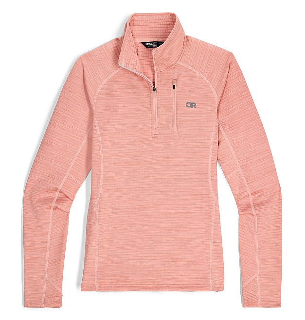 Pile da donna Outdoor Research Vigor Grid Quarter Zip