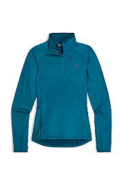 Outdoor Research Vigor Grid Quarter Zip Damen-Fleecejacke