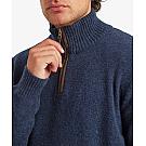 Maglione da uomo in lana Sherpa Kangtega con zip 1/4