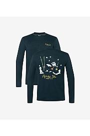 Camicia a maniche lunghe da uomo Super.natural Apres ski