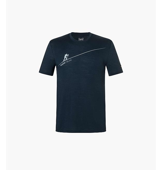 Super.natural Haute Route Kurzarm-T-Shirt für Herren