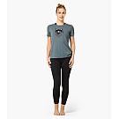 Women's merino short-sleeved shirt Super.natural Bandito Cat