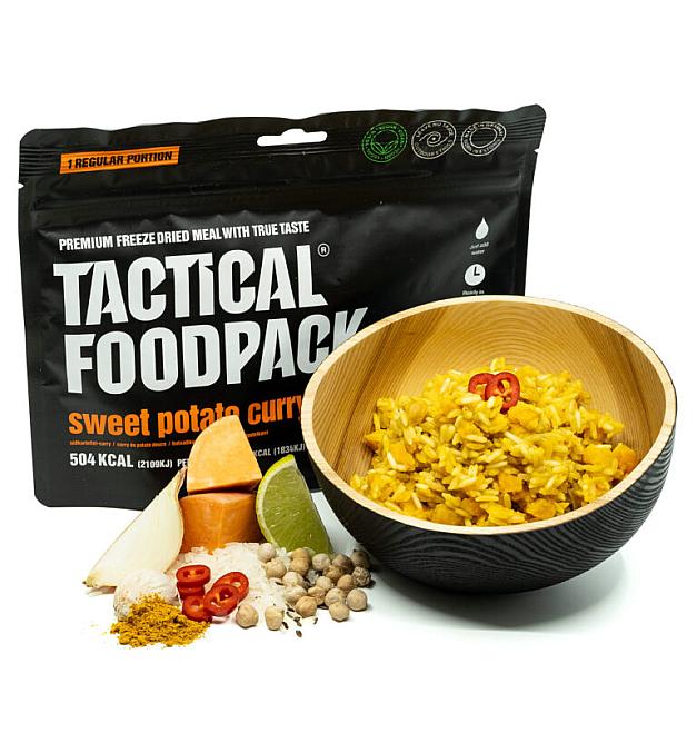 Дехидрирана храна Tactical FoodPack Слатки кромпир и кари 115 г