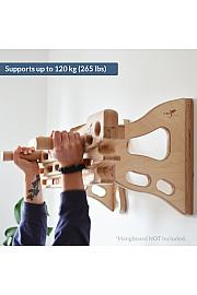 Wooden wall holder for Waveline training board