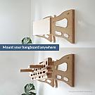 Дрвени зидни држач за Waveline таблу за тренинг