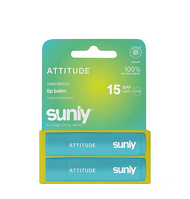 Sunly balzam za usne SPF 15 dvostruko pakovanje