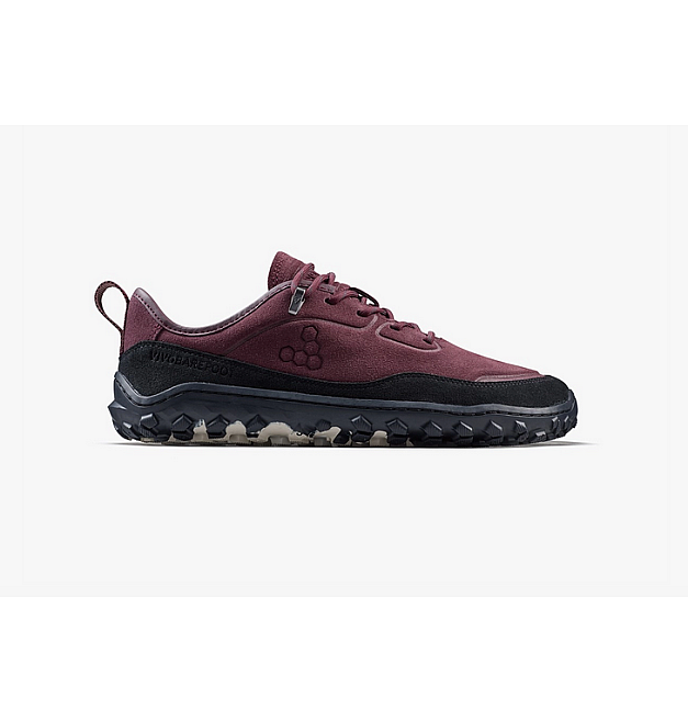 Scarpe barefoot da donna Vivobarefoot Tracker in pelle scamosciata basse