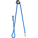 Verstellbares + festes Doppelkabel für Sportklettern und Bergsteigen Skylotec Tuner-Y