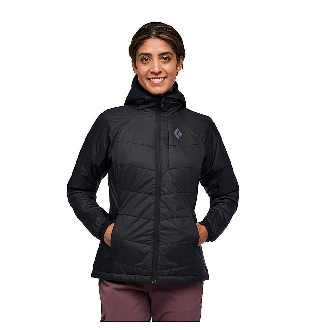 Ženska jakna s kapuco Black Diamond Solution 2.0